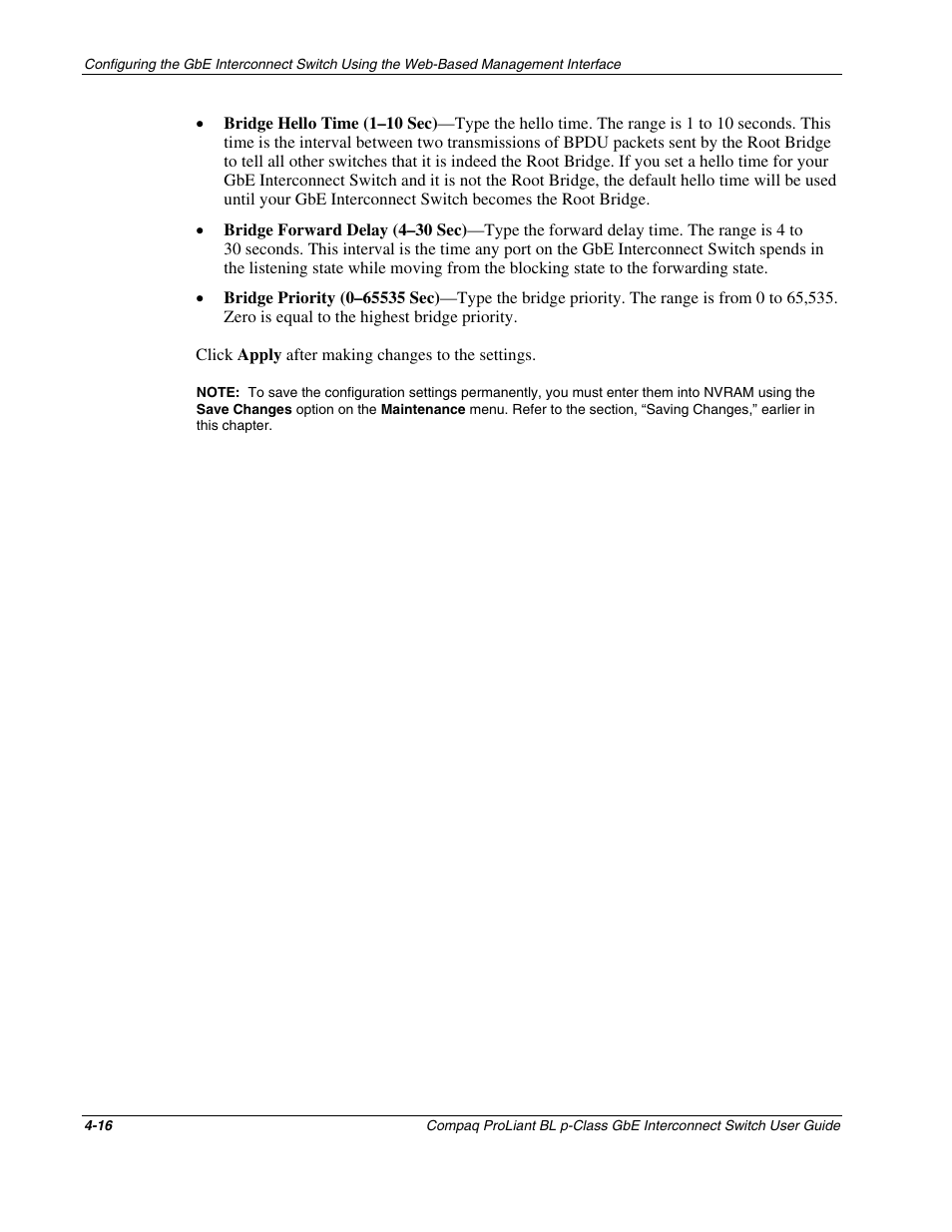 Compaq ProLiant Interconnect Switch User Manual | Page 112 / 207