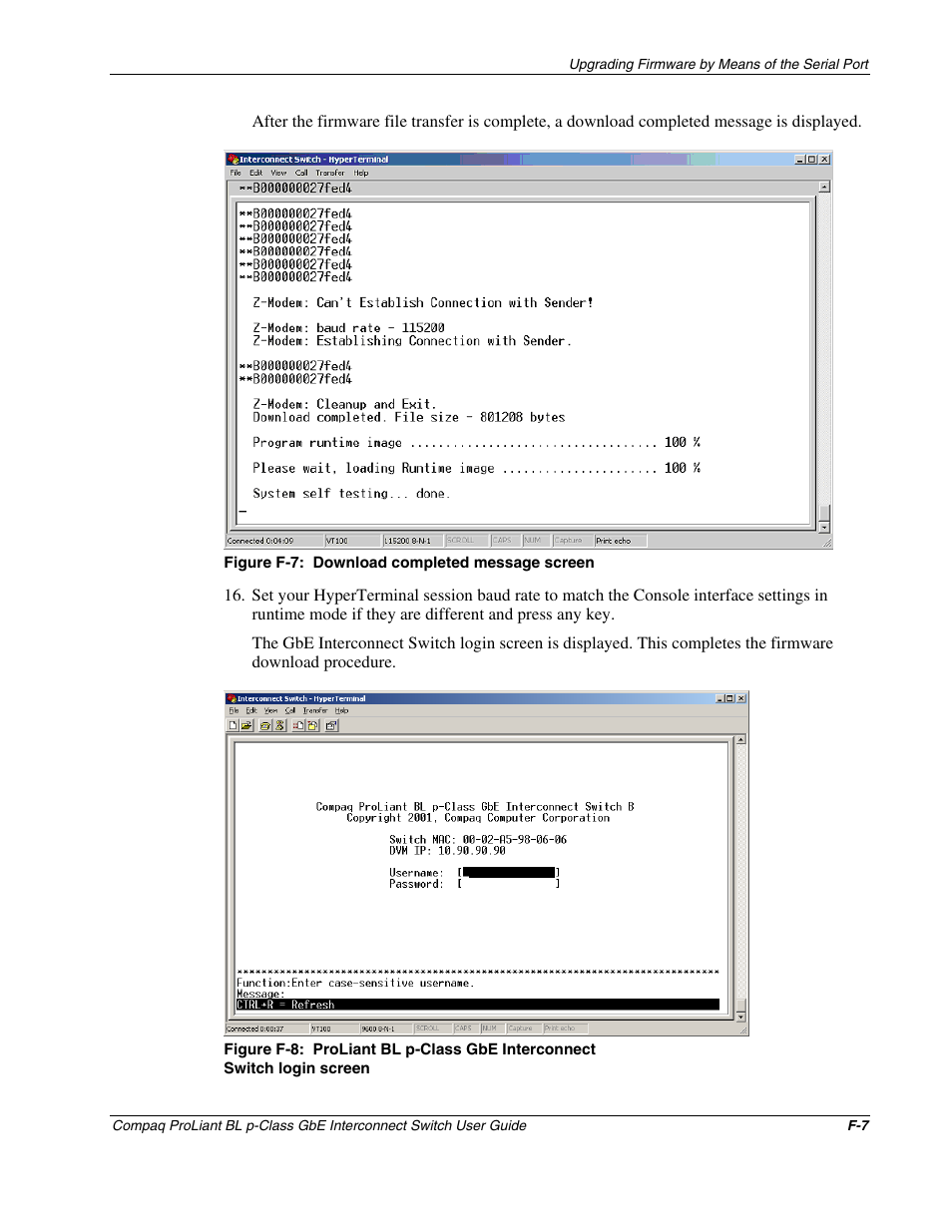 Compaq ProLiant Interconnect Switch User Manual | Page 191 / 207