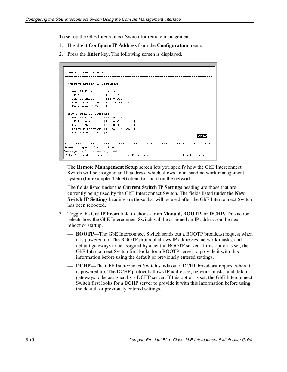 Compaq ProLiant Interconnect Switch User Manual | Page 46 / 207