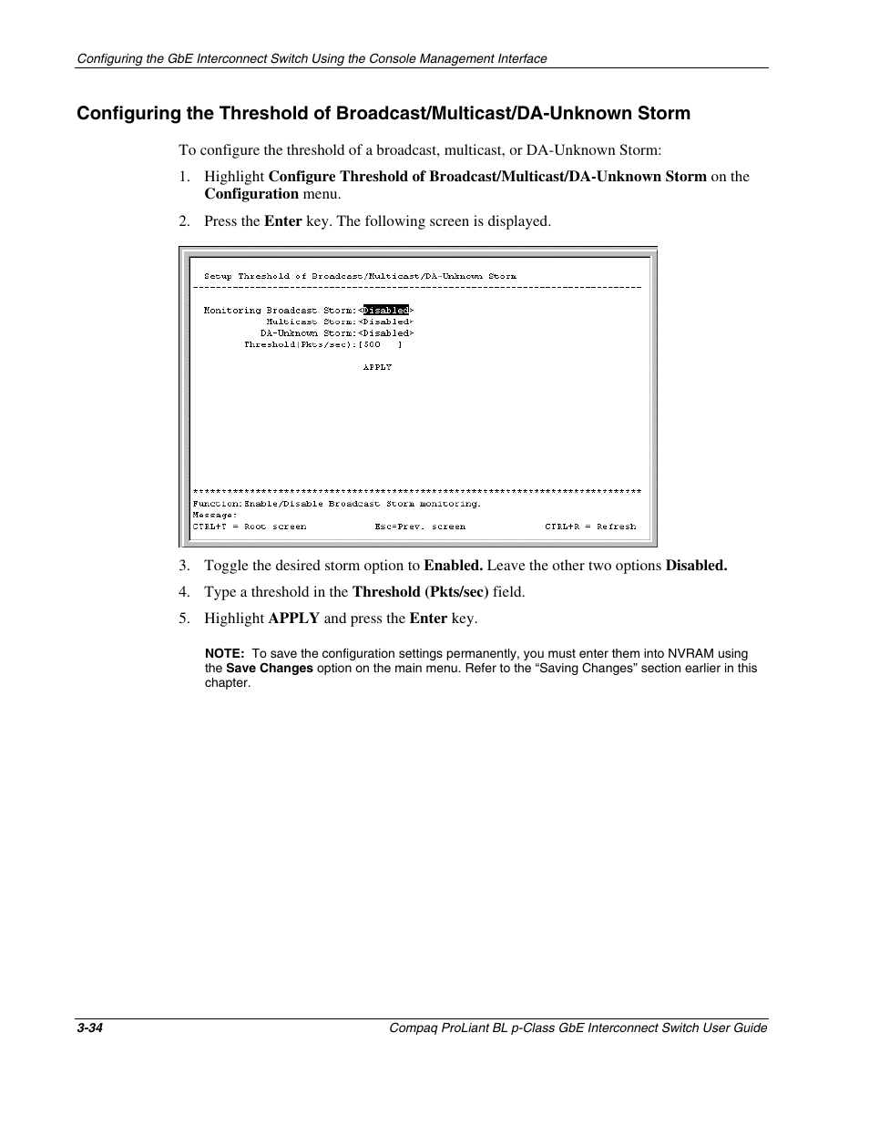 Compaq ProLiant Interconnect Switch User Manual | Page 70 / 207