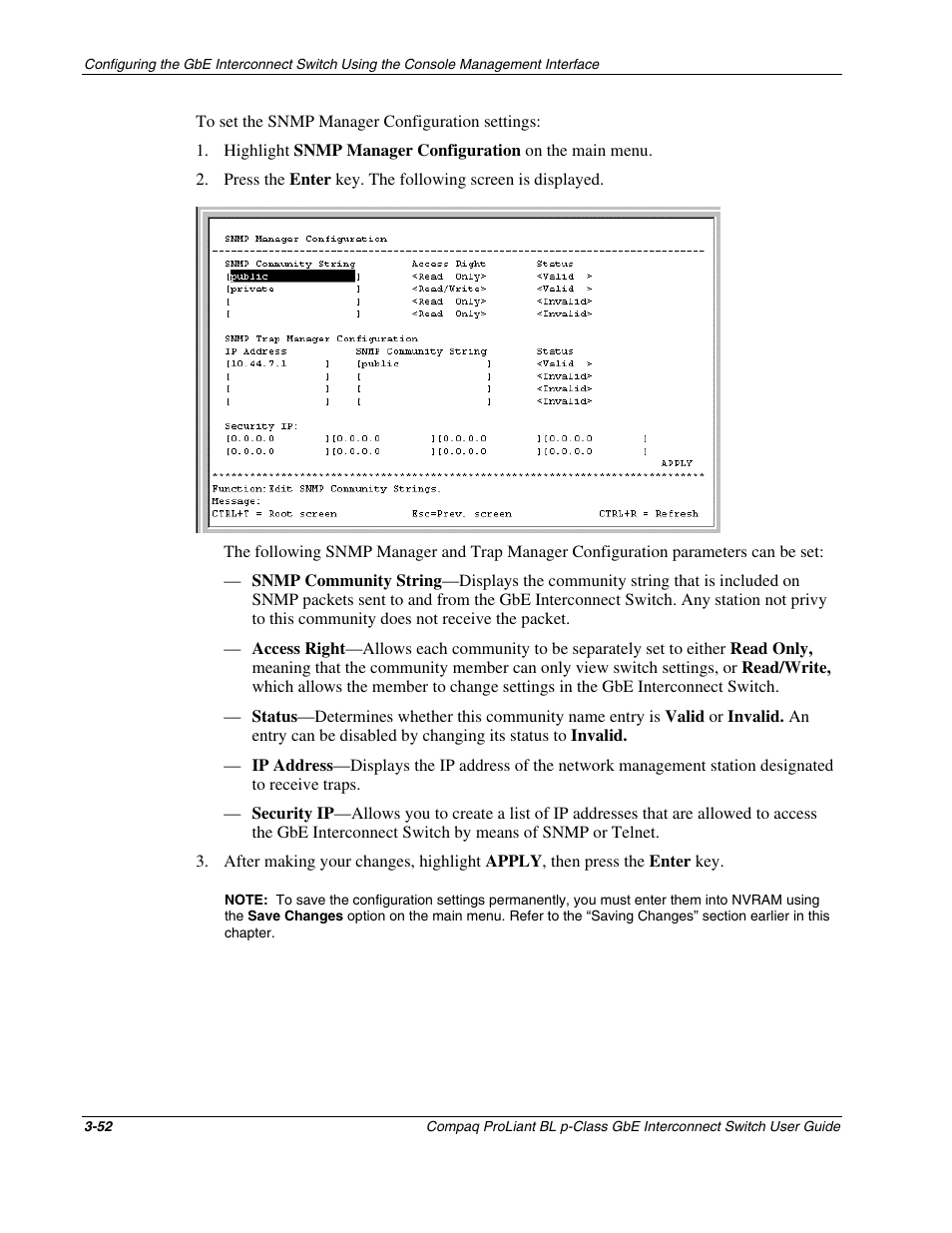 Compaq ProLiant Interconnect Switch User Manual | Page 88 / 207