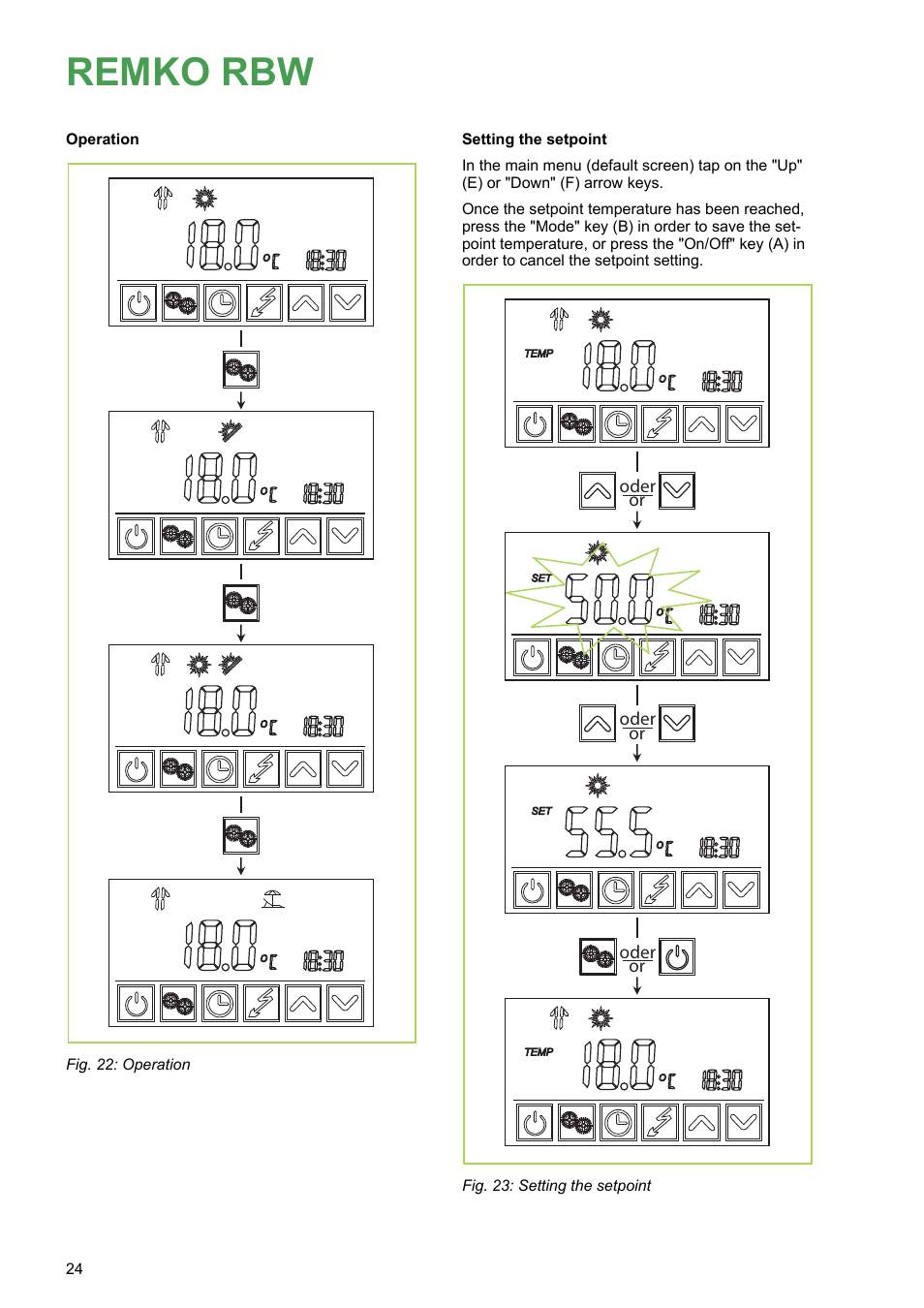 Remko rbw | REMKO RBW 300 PV User Manual | Page 24 / 48