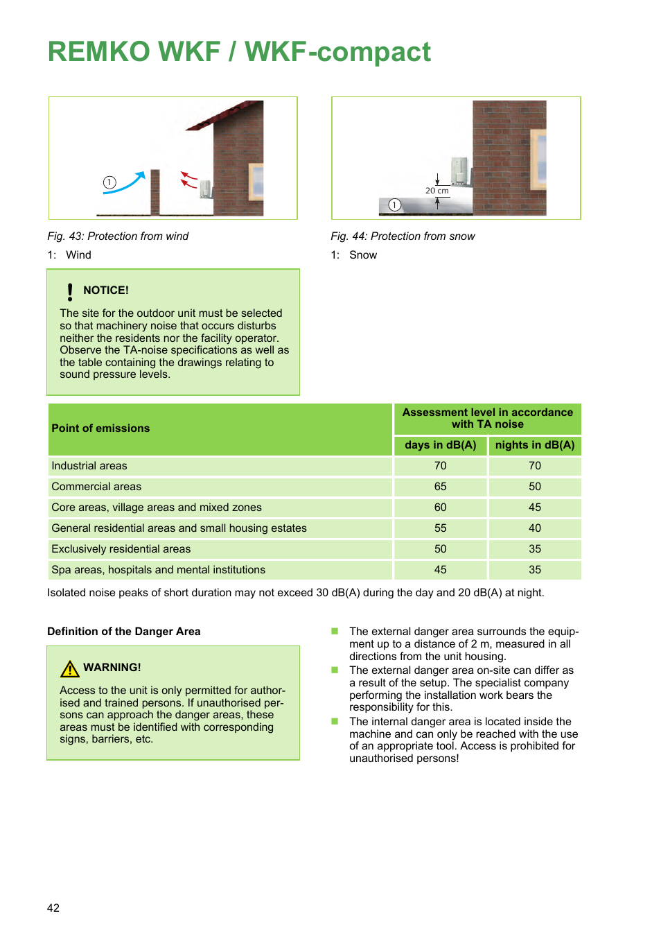 Remko wkf / wkf-compact | REMKO WKF 85 User Manual | Page 42 / 96