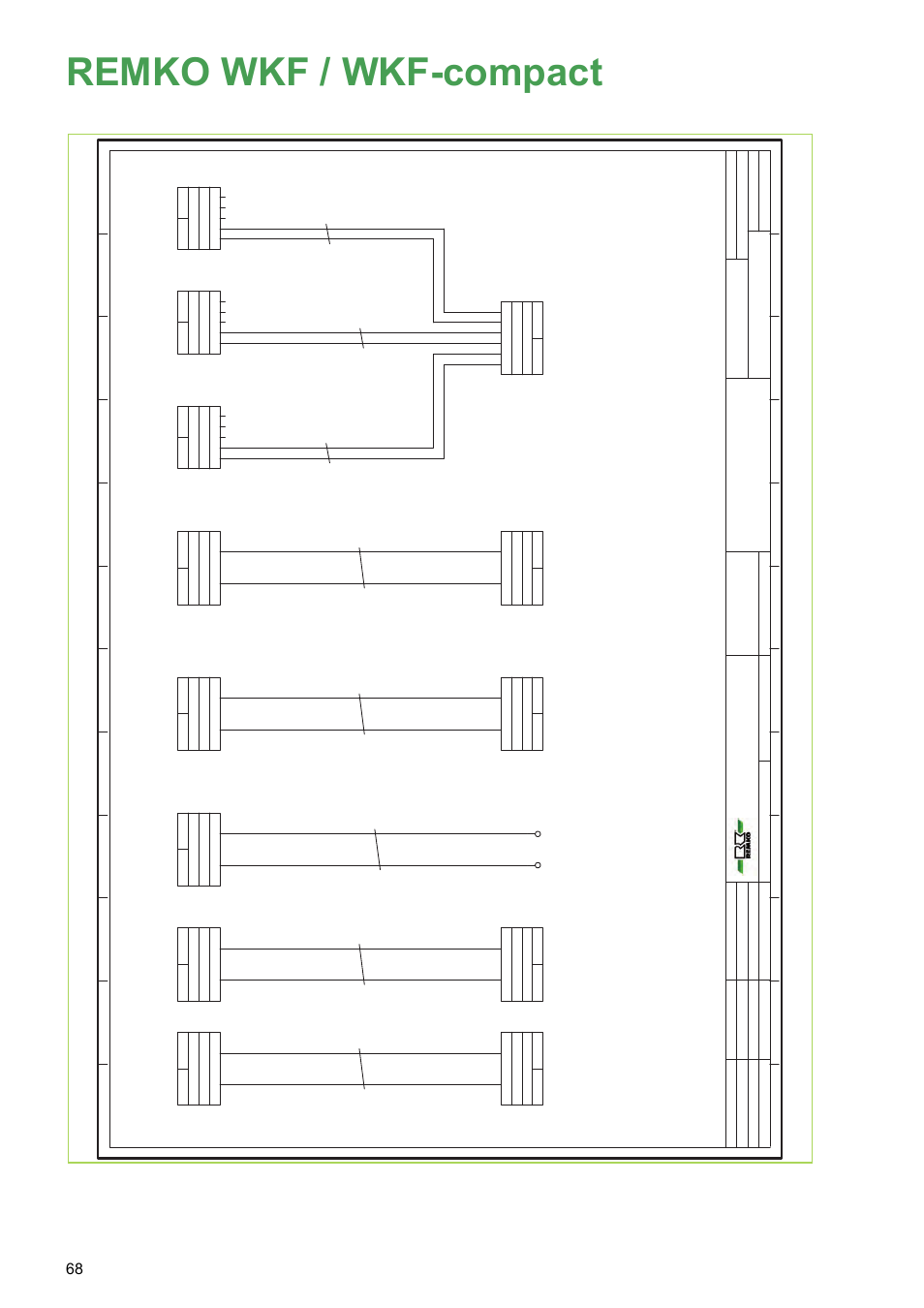 Remko wkf / wkf-compact, Bl at t t ite l pr oj ek t t ite l 1.6 | REMKO WKF 85 User Manual | Page 68 / 96