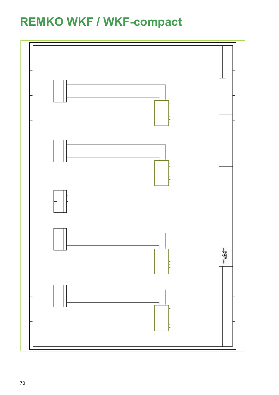 Remko wkf / wkf-compact, Bl at t t ite l pr oj ek t t ite l 1.6 | REMKO WKF 85 User Manual | Page 70 / 96