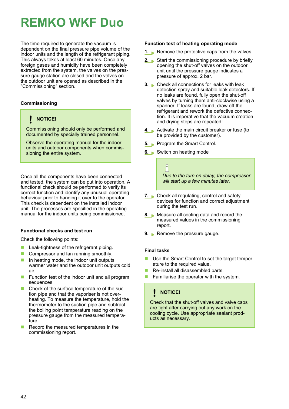 Remko wkf duo | REMKO WKF 120 Duo User Manual | Page 42 / 64
