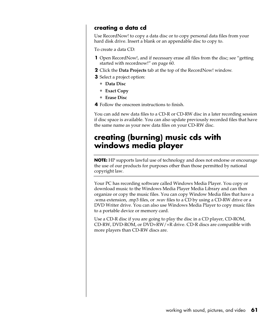 Compaq PRESARIO S0000 User Manual | Page 68 / 123