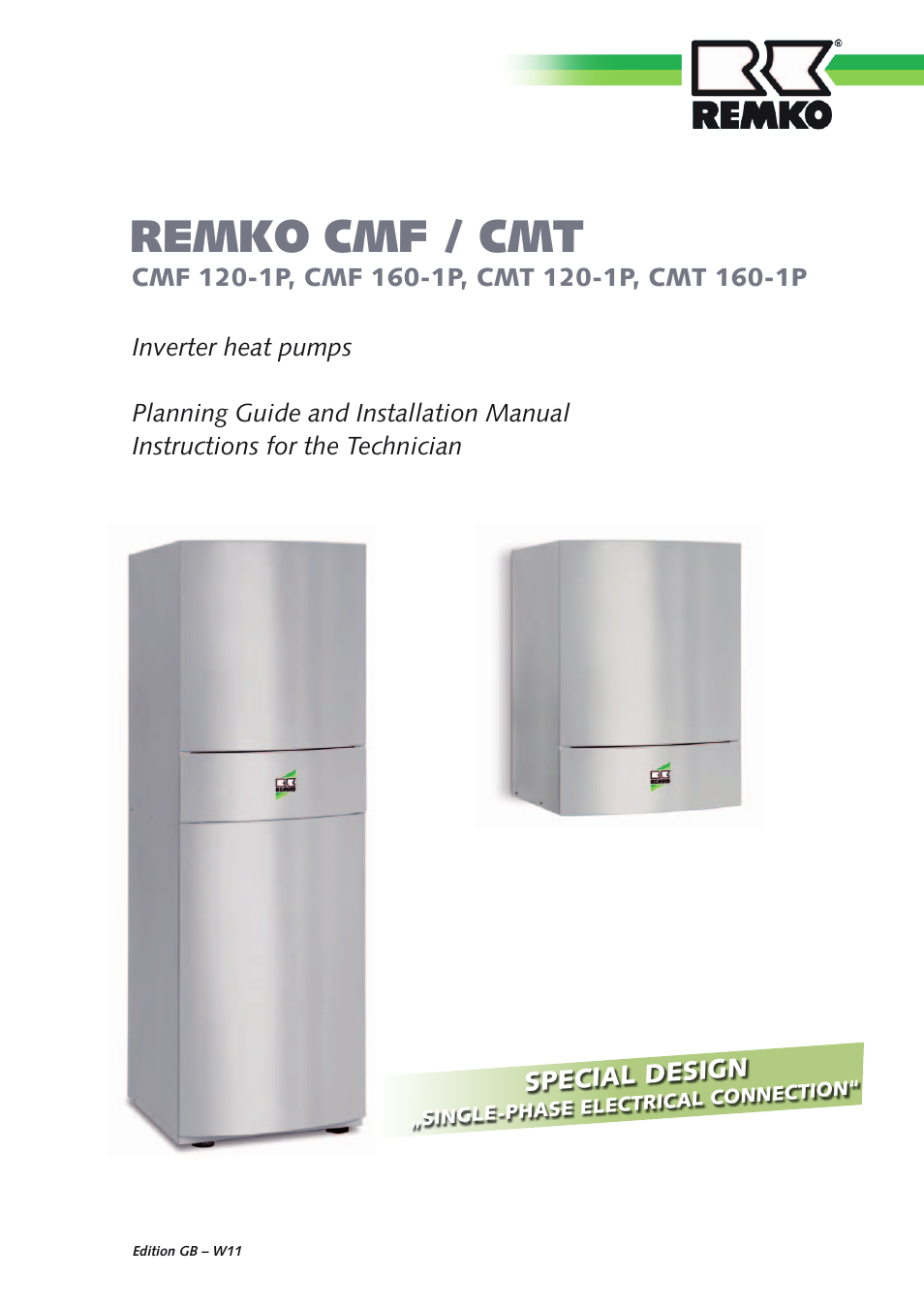 REMKO CMF-120-1P User Manual | 68 pages