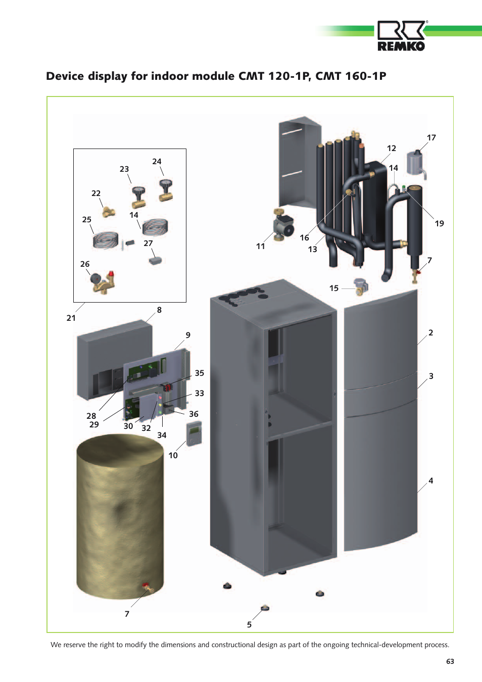 REMKO CMF-120-1P User Manual | Page 63 / 68