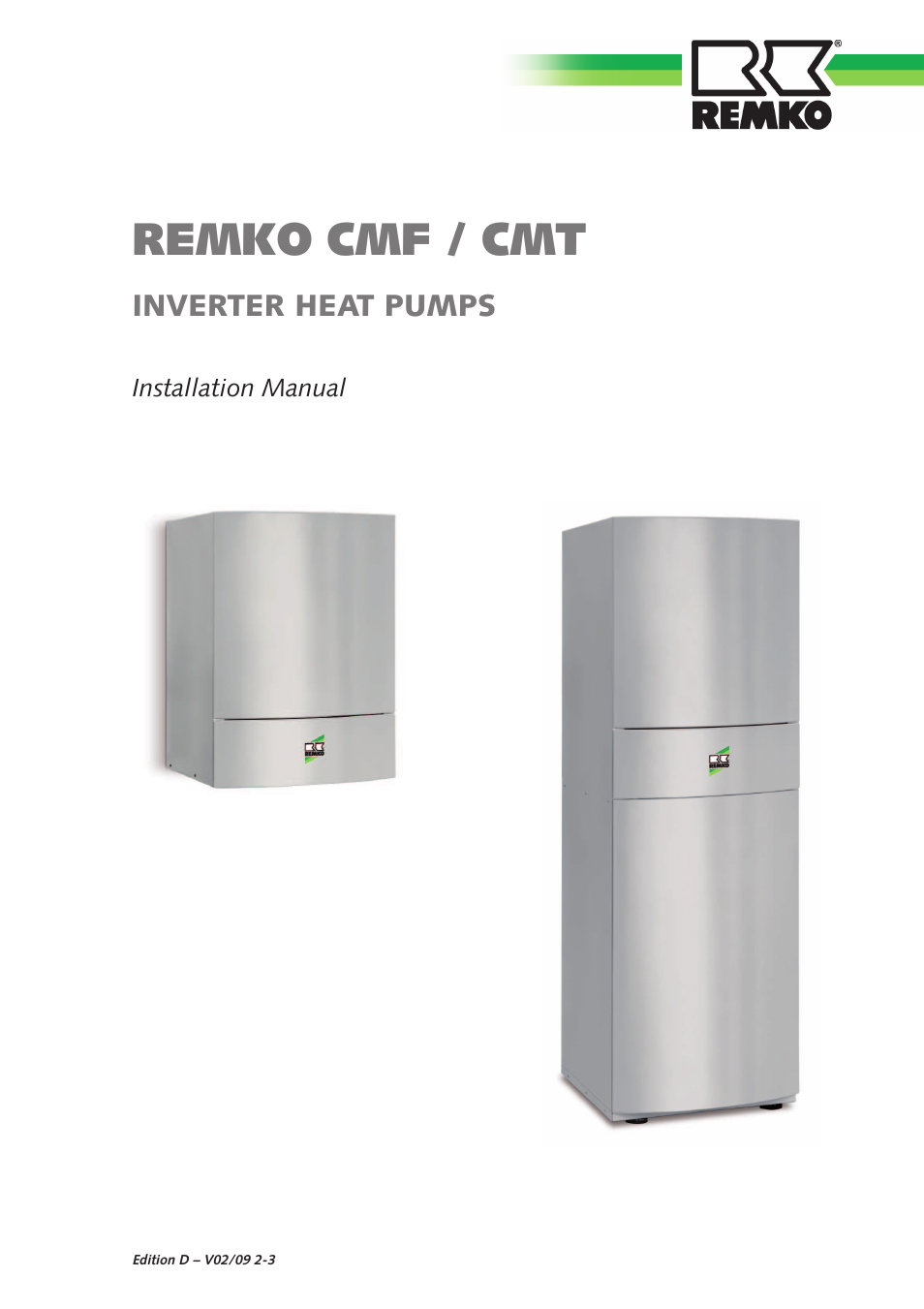 REMKO CMF-80 v.2 User Manual | 44 pages