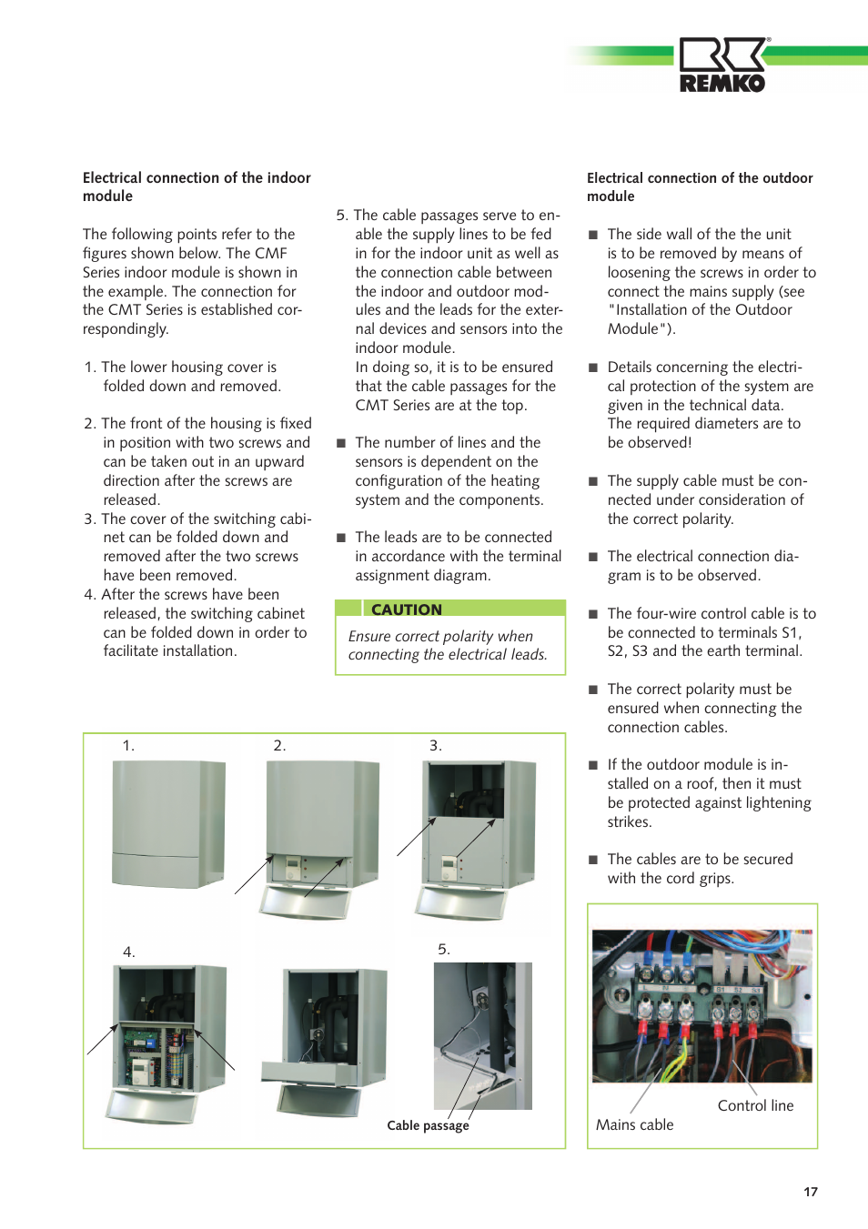REMKO CMF-80 v.2 User Manual | Page 17 / 44