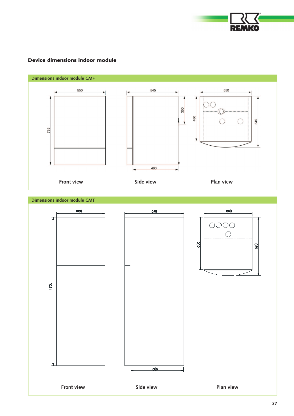 REMKO CMF-80 v.2 User Manual | Page 37 / 44