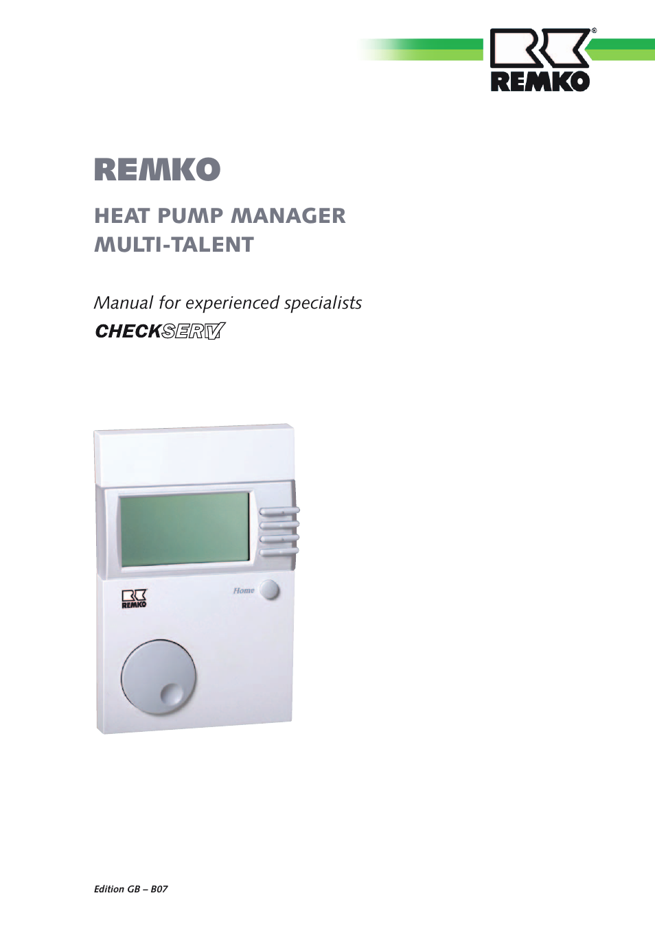 REMKO Multi-talent User Manual | 72 pages