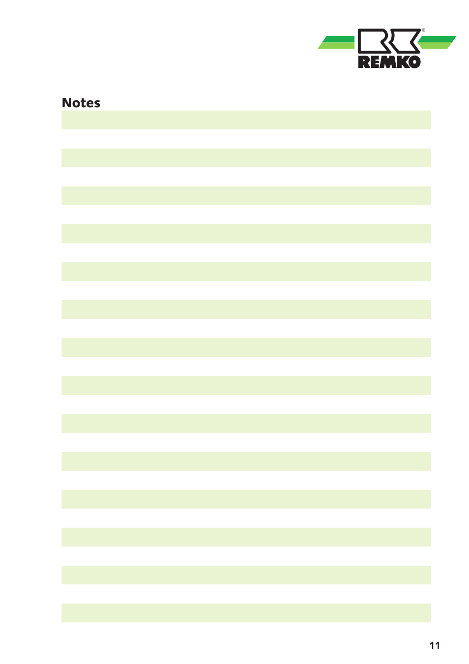 REMKO DN 40 User Manual | Page 11 / 12