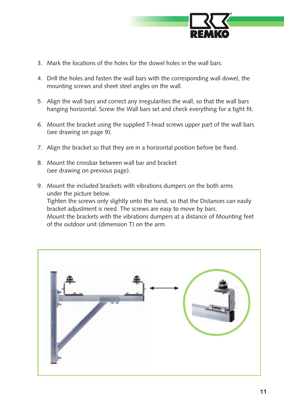 REMKO Condensate Catch Tray With Oil Separator User Manual | Page 11 / 20