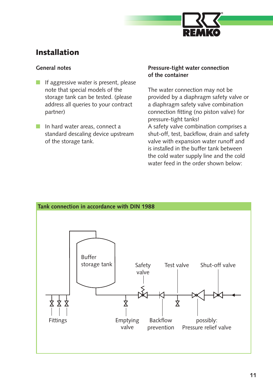 Remko, Flange heating cartridge | REMKO Flange Heating Cartridge User Manual | Page 11 / 16
