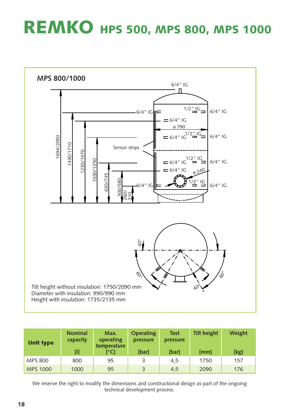 Remko | REMKO HPS500 User Manual | Page 18 / 20