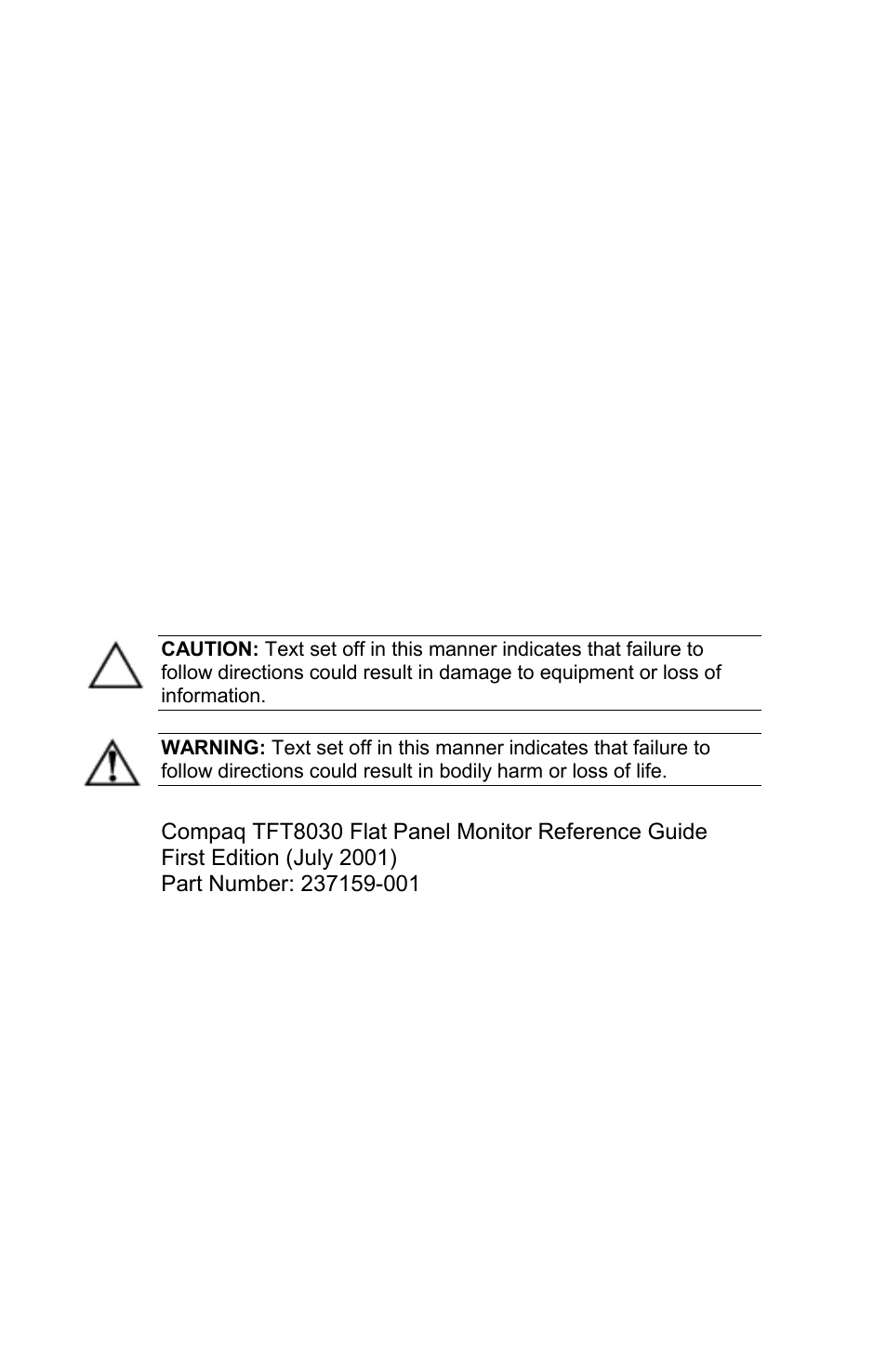 Compaq TFT8030 User Manual | Page 2 / 42
