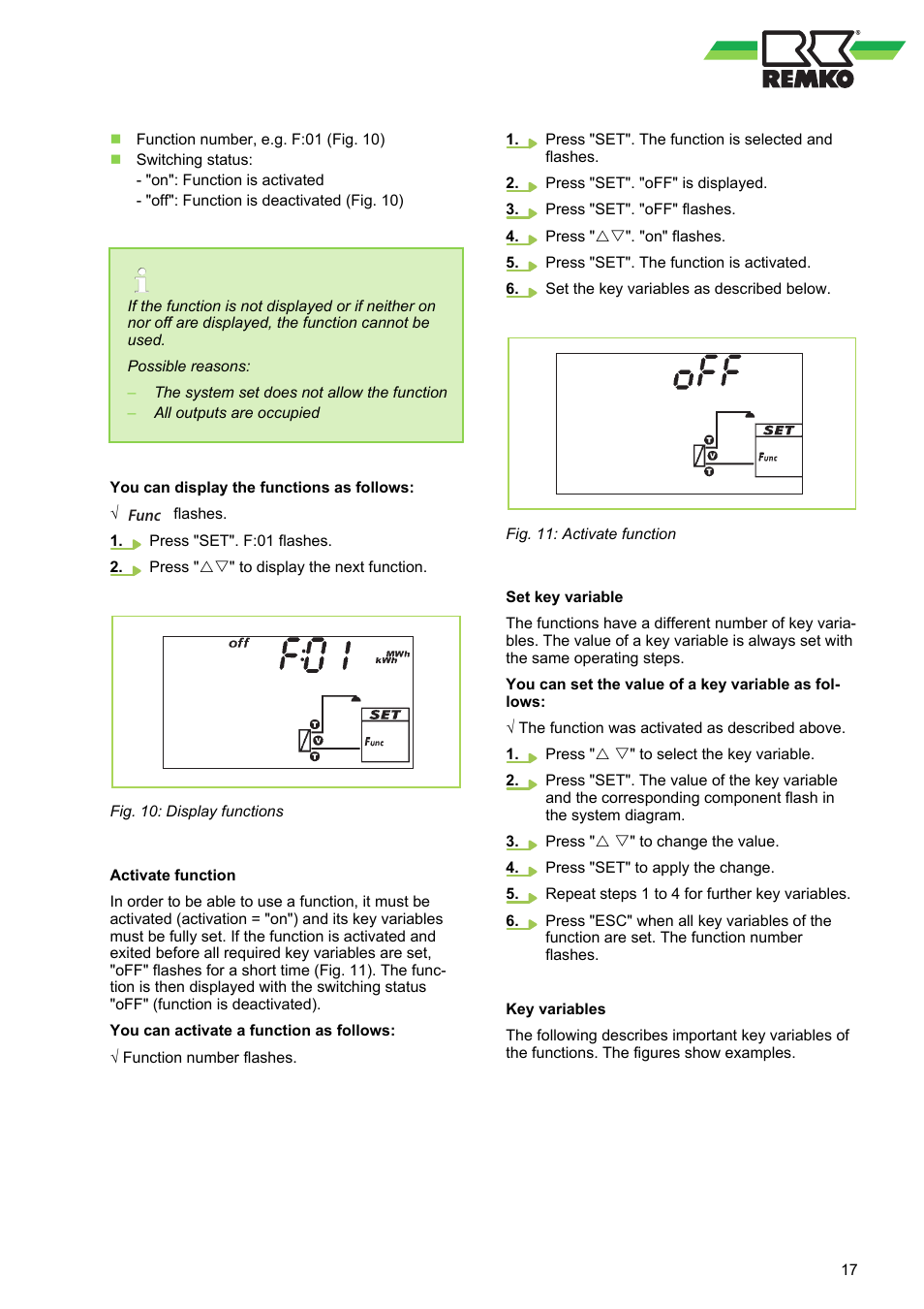 REMKO EFS 25-35 User Manual | Page 17 / 40
