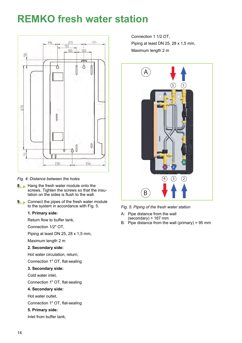 Remko fresh water station | REMKO EFS 35 User Manual | Page 14 / 28