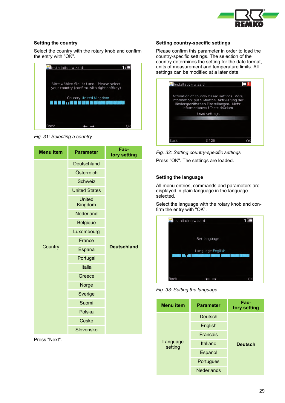 REMKO WPM-Smart-Control-Manual for specialists-WKF-120 User Manual | Page 29 / 100