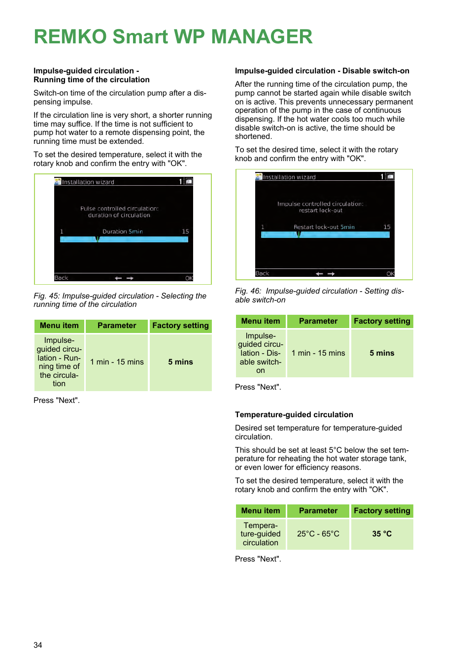 Remko smart wp manager | REMKO WPM-Smart-Control-Manual for specialists-WKF-120 User Manual | Page 34 / 100