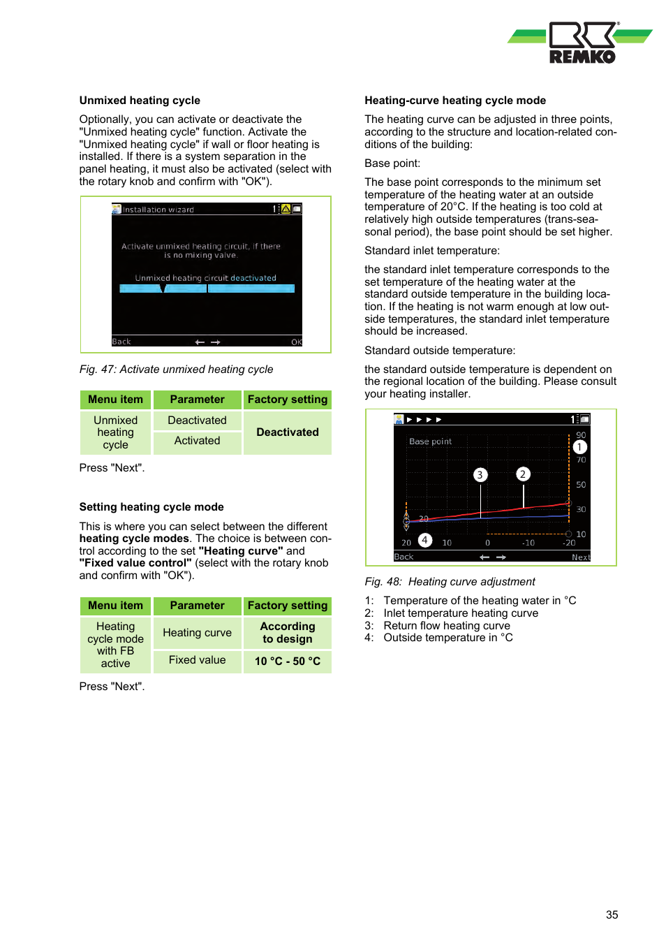 REMKO WPM-Smart-Control-Manual for specialists-WKF-120 User Manual | Page 35 / 100