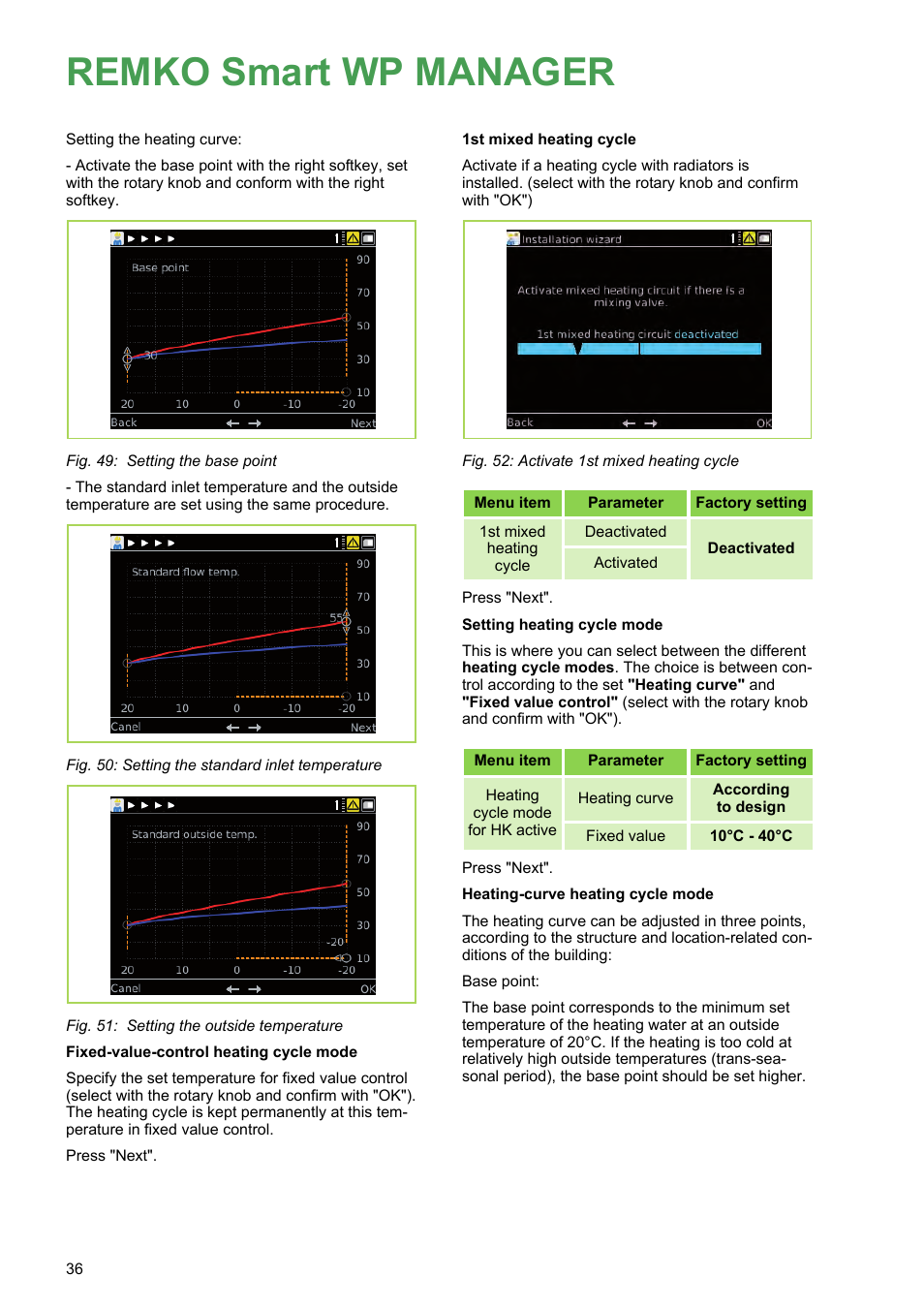 Remko smart wp manager | REMKO WPM-Smart-Control-Manual for specialists-WKF-120 User Manual | Page 36 / 100