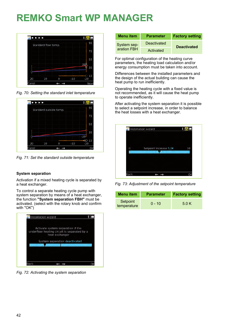 Remko smart wp manager | REMKO WPM-Smart-Control-Manual for specialists-WKF-120 User Manual | Page 42 / 100