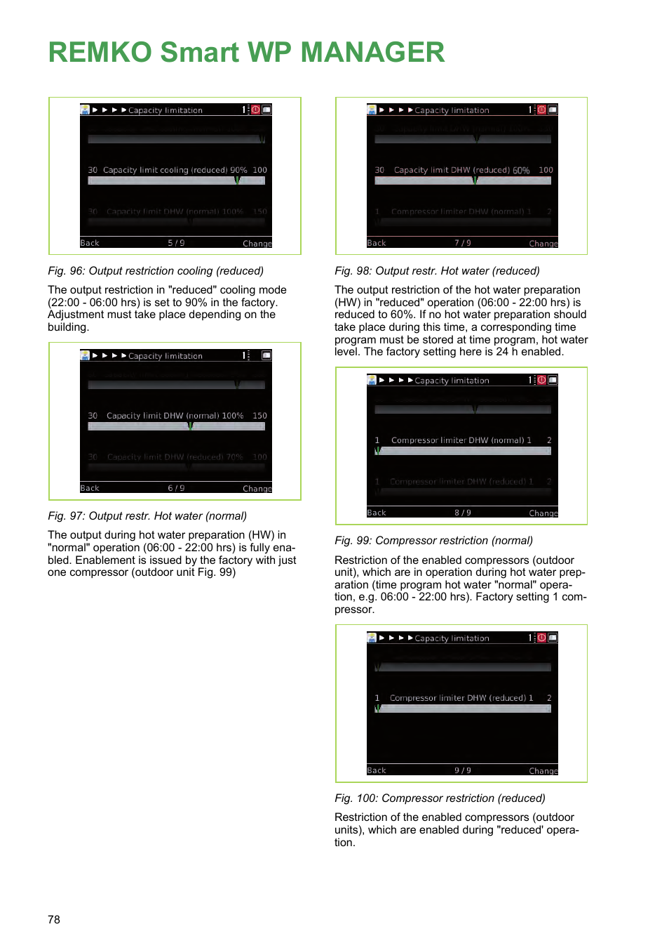 Remko smart wp manager | REMKO WPM-Smart-Control-Manual for specialists-WKF-120 User Manual | Page 78 / 100