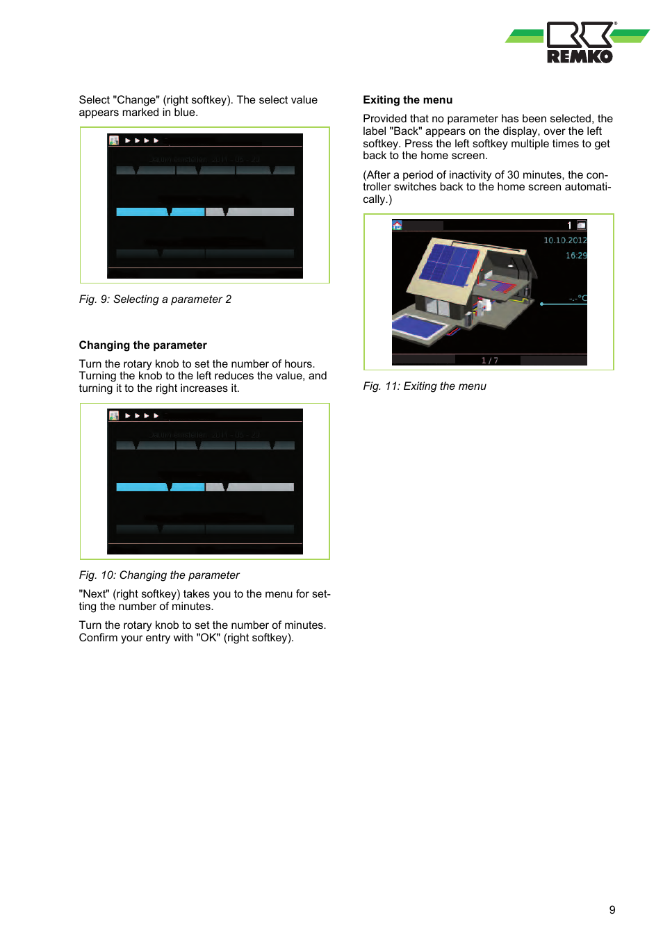 REMKO WPM-Smart-Control-Manual for users-WKF-180 User Manual | Page 9 / 36