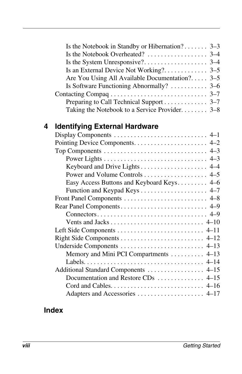 Compaq 272637-001 User Manual | Page 8 / 56