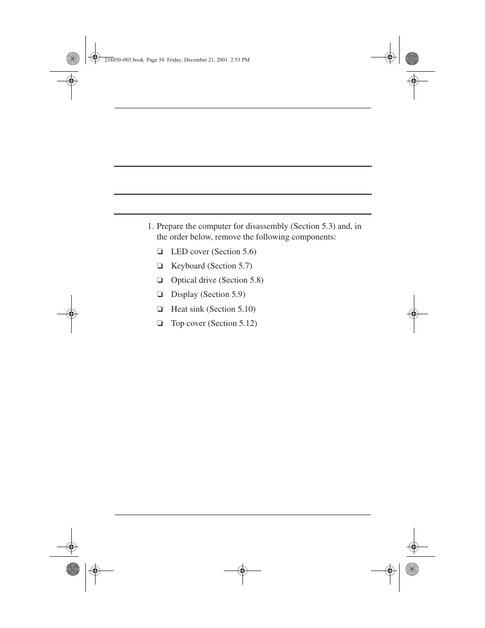 16 disk cell real time clock (rtc)battery, 16 disk cell real time clock (rtc) battery –34, 16 disk cell real time clock (rtc) battery | Compaq 110 User Manual | Page 102 / 153