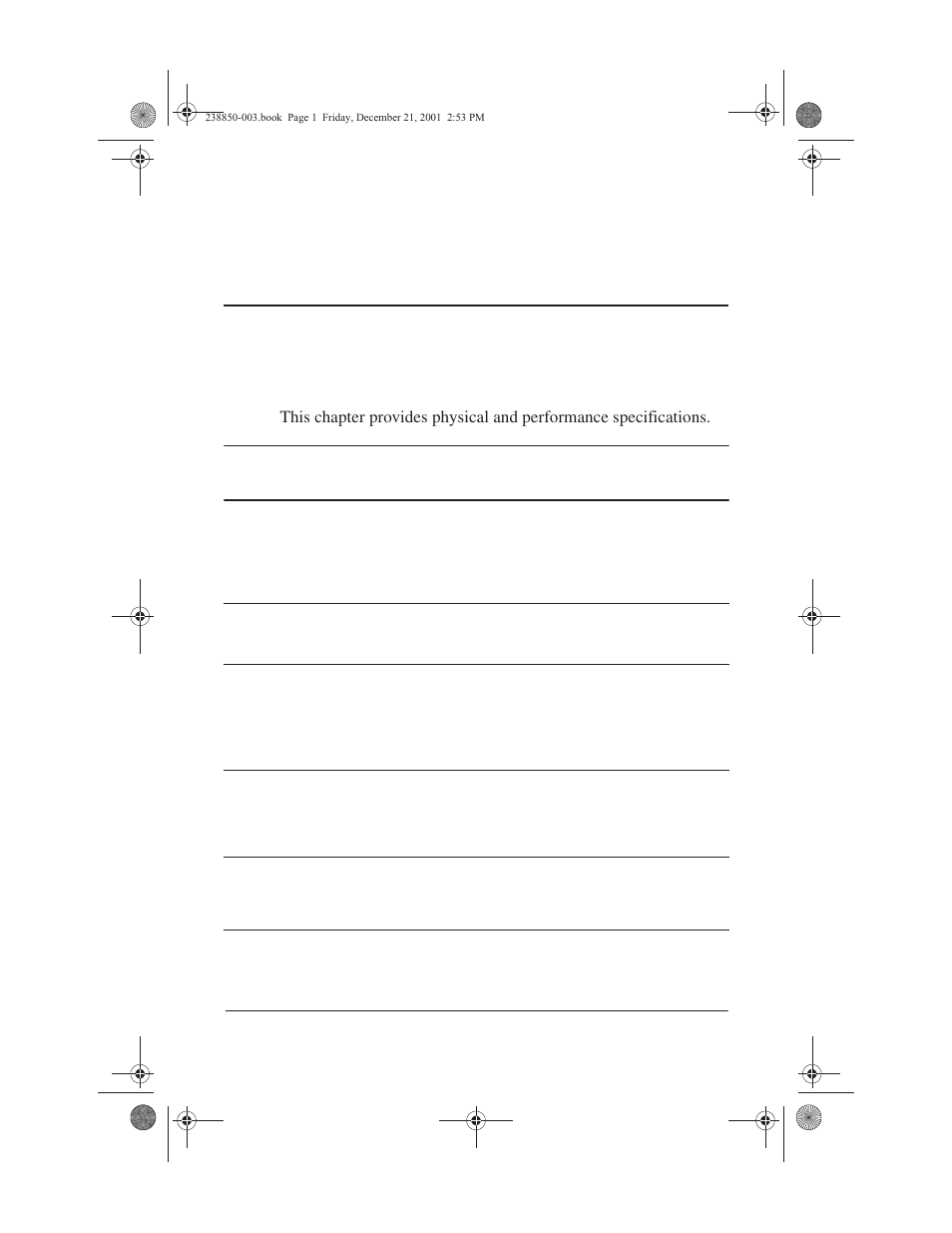 Specifications | Compaq 110 User Manual | Page 112 / 153