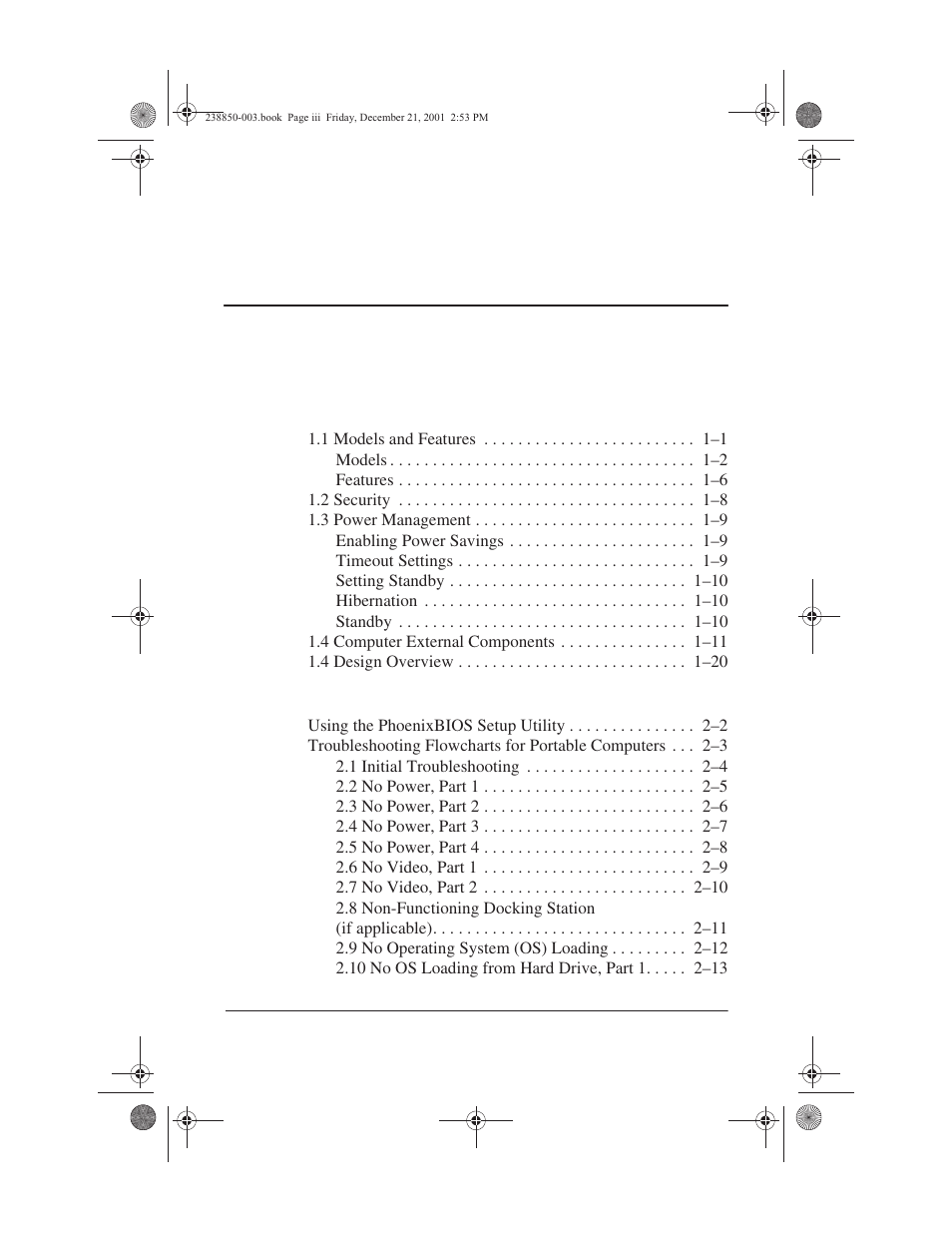 Compaq 110 User Manual | Page 3 / 153