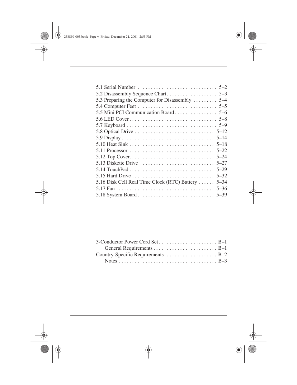 Compaq 110 User Manual | Page 5 / 153