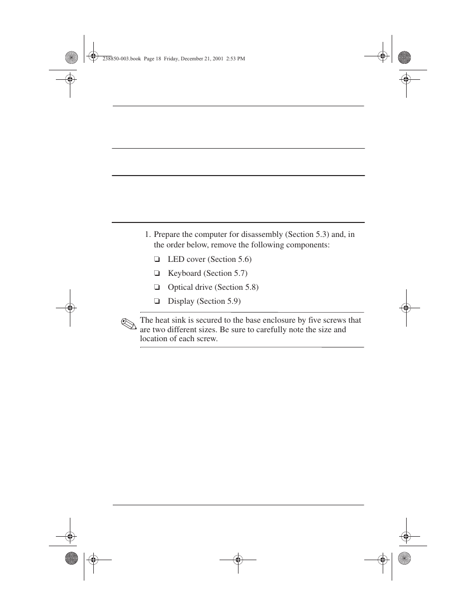 10 heat sink, 10 heat sink –18 | Compaq 110 User Manual | Page 86 / 153