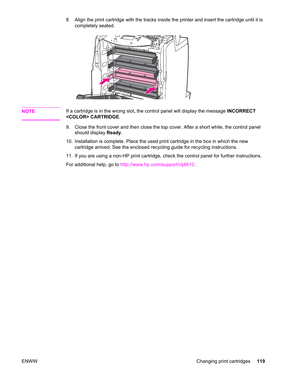 HP LaserJet 4610n User Manual | Page 131 / 246