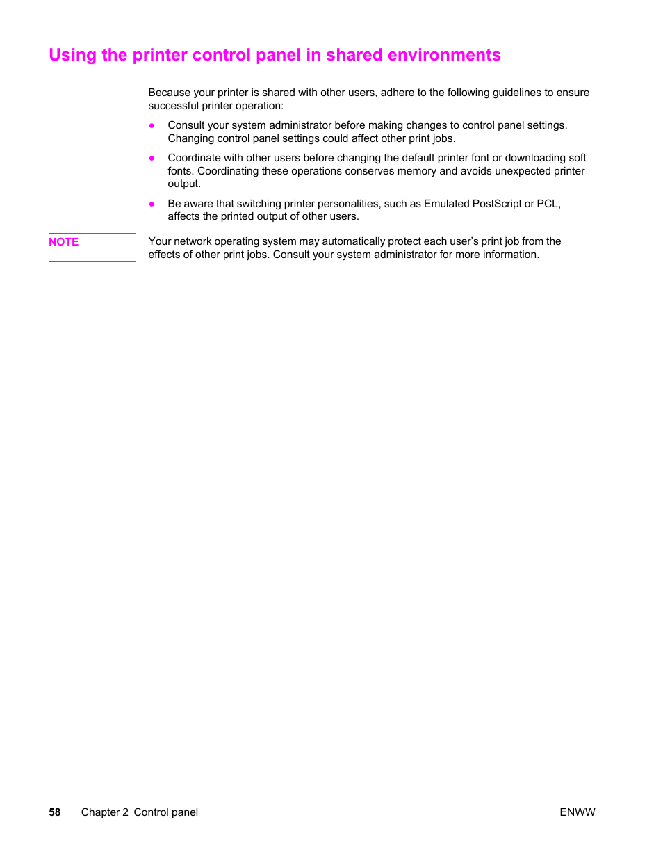 HP LaserJet 4610n User Manual | Page 70 / 246