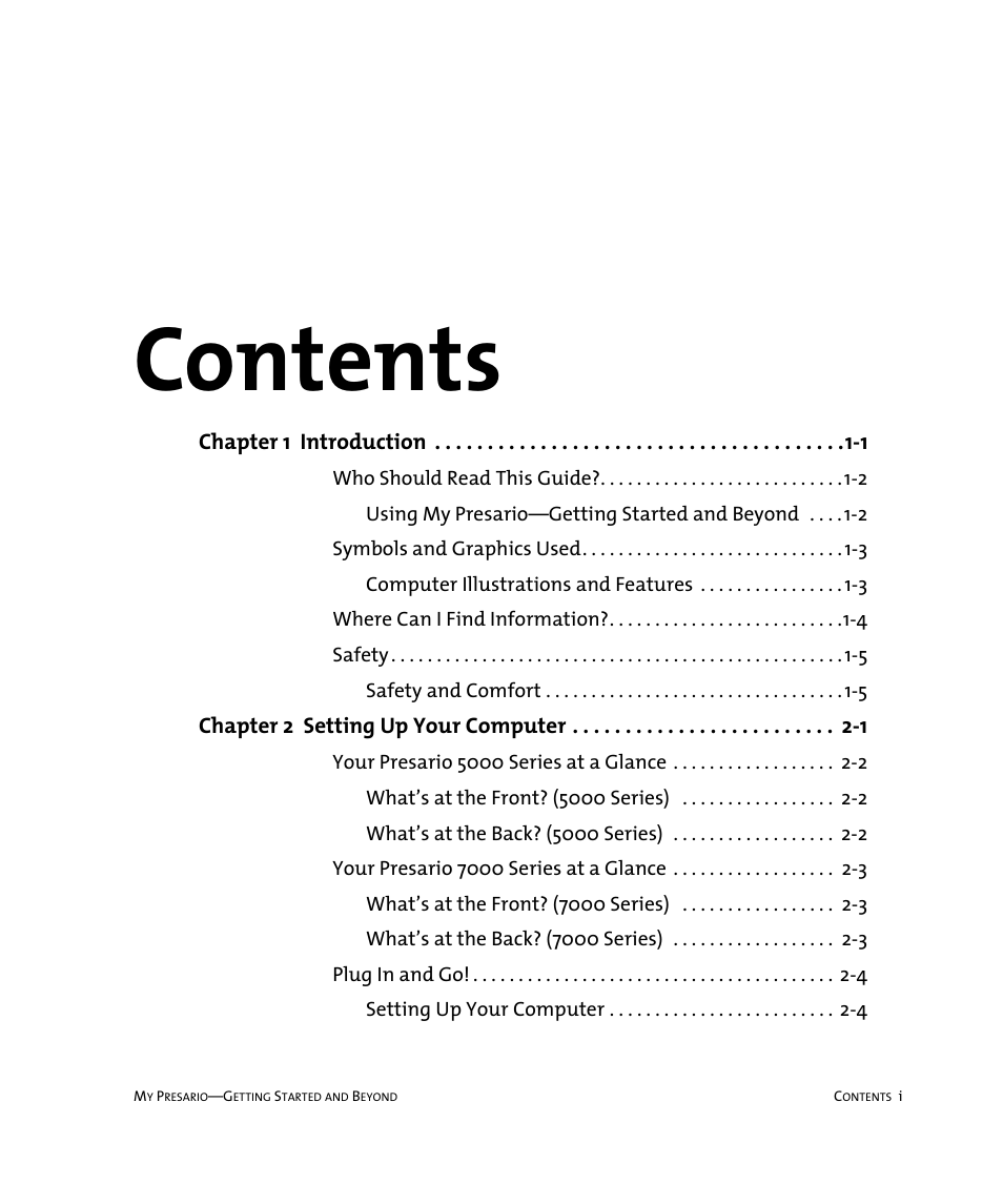 Compaq Presario Internet PC User Manual | 140 pages