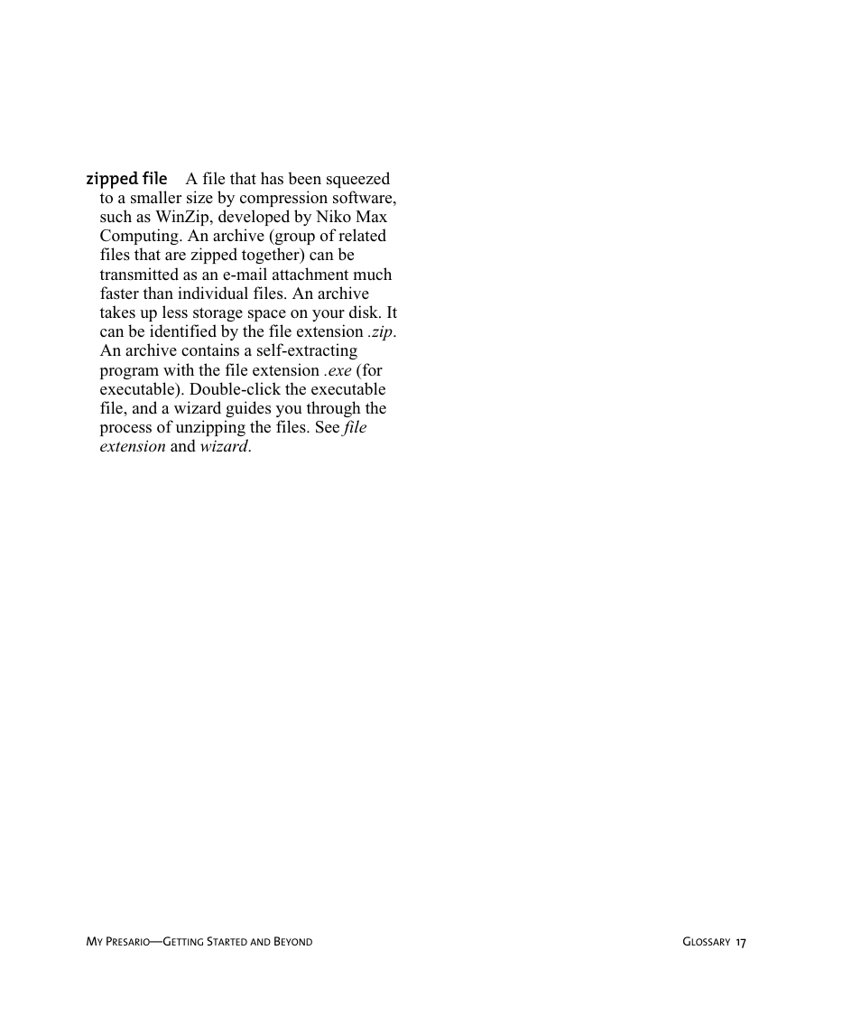 Compaq Presario Internet PC User Manual | Page 131 / 140