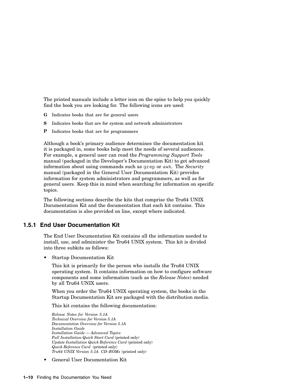 1 end user documentation kit | Compaq AA-RH8RD-TE User Manual | Page 20 / 84