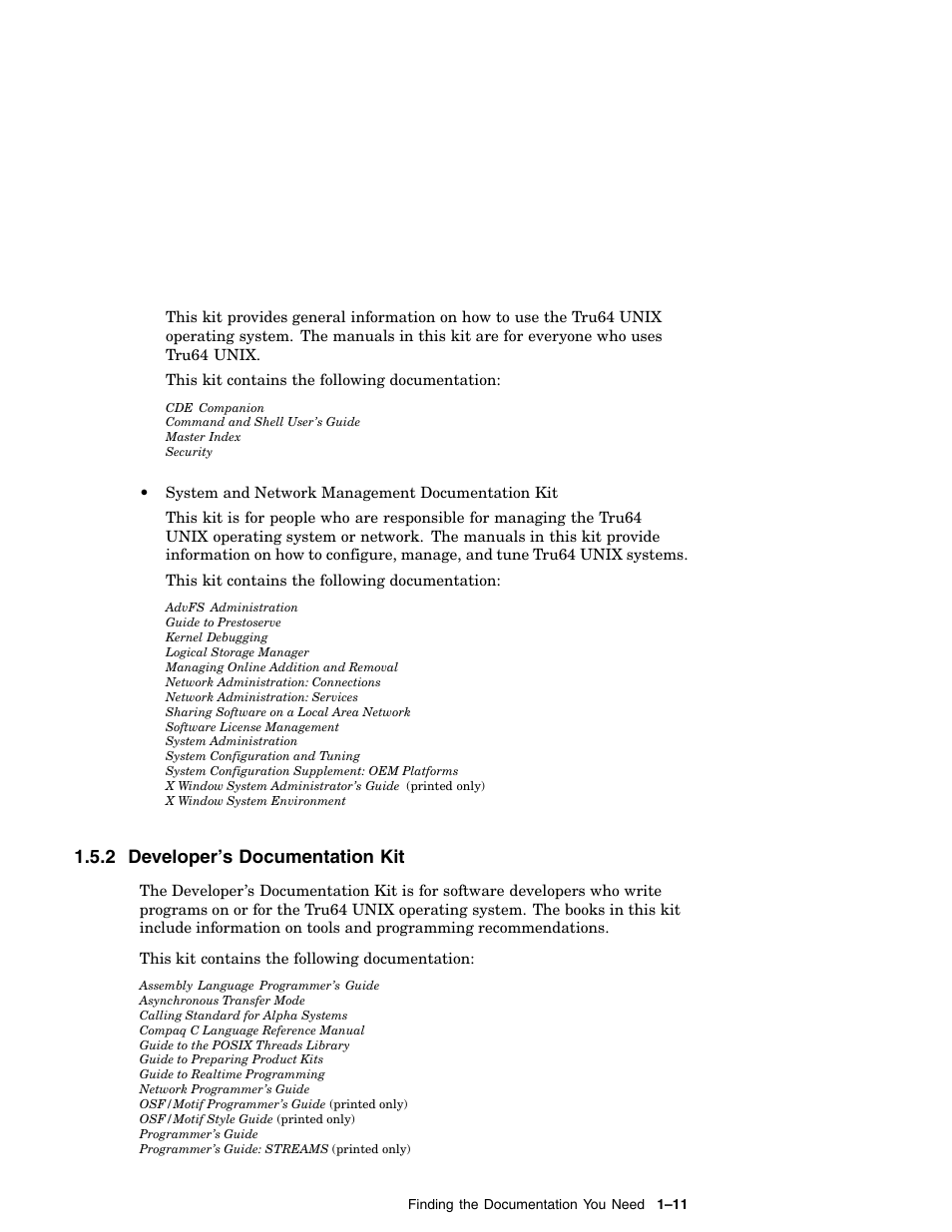 2 developer’s documentation kit | Compaq AA-RH8RD-TE User Manual | Page 21 / 84