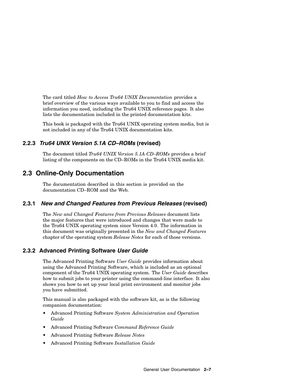 3 online-only documentation | Compaq AA-RH8RD-TE User Manual | Page 31 / 84