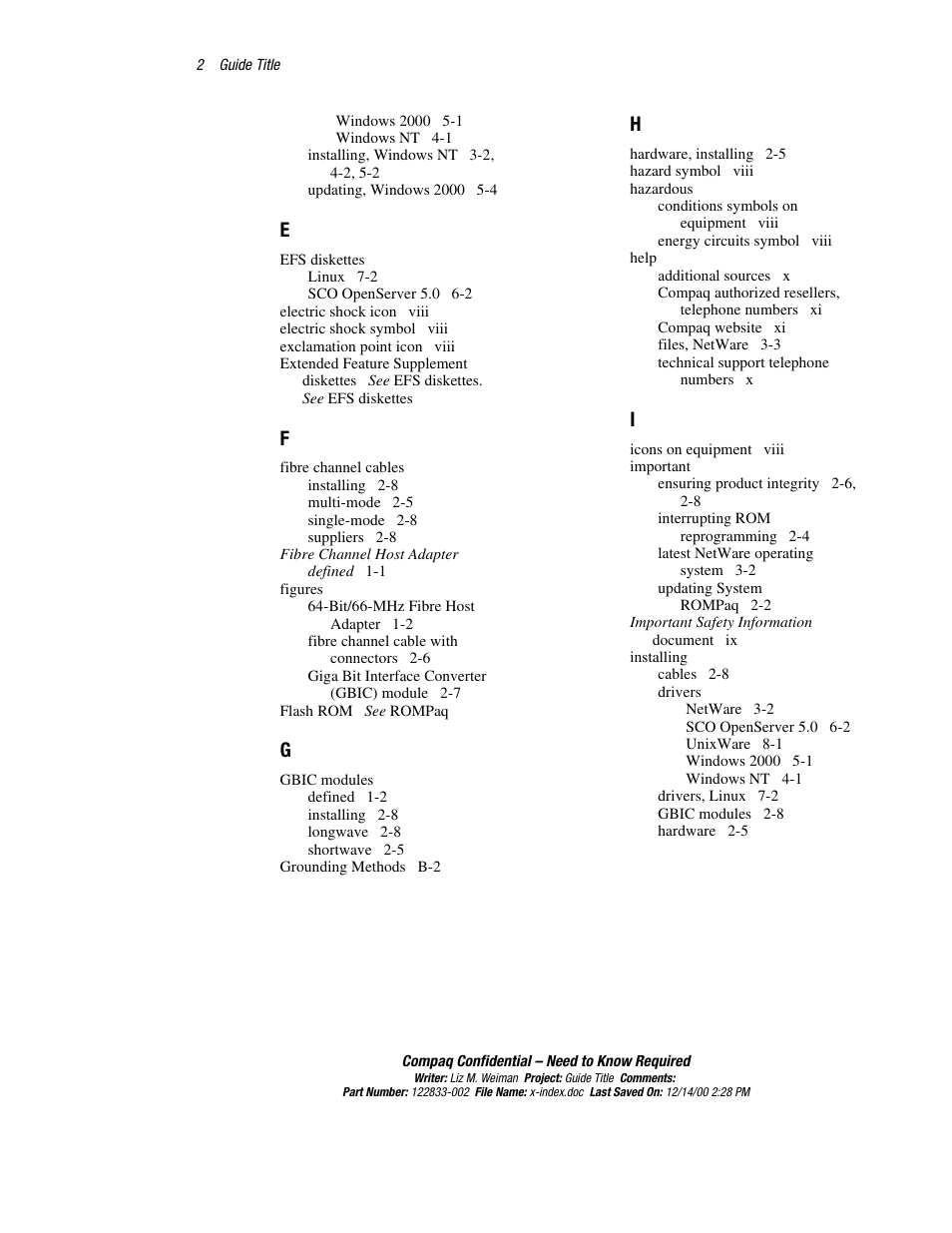 Compaq 64-Bit User Manual | Page 53 / 55