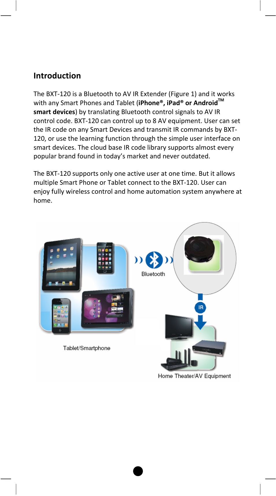 Bxt-120, Introduction | Remotec BXT-120 V2.0 User Manual | Page 3 / 50