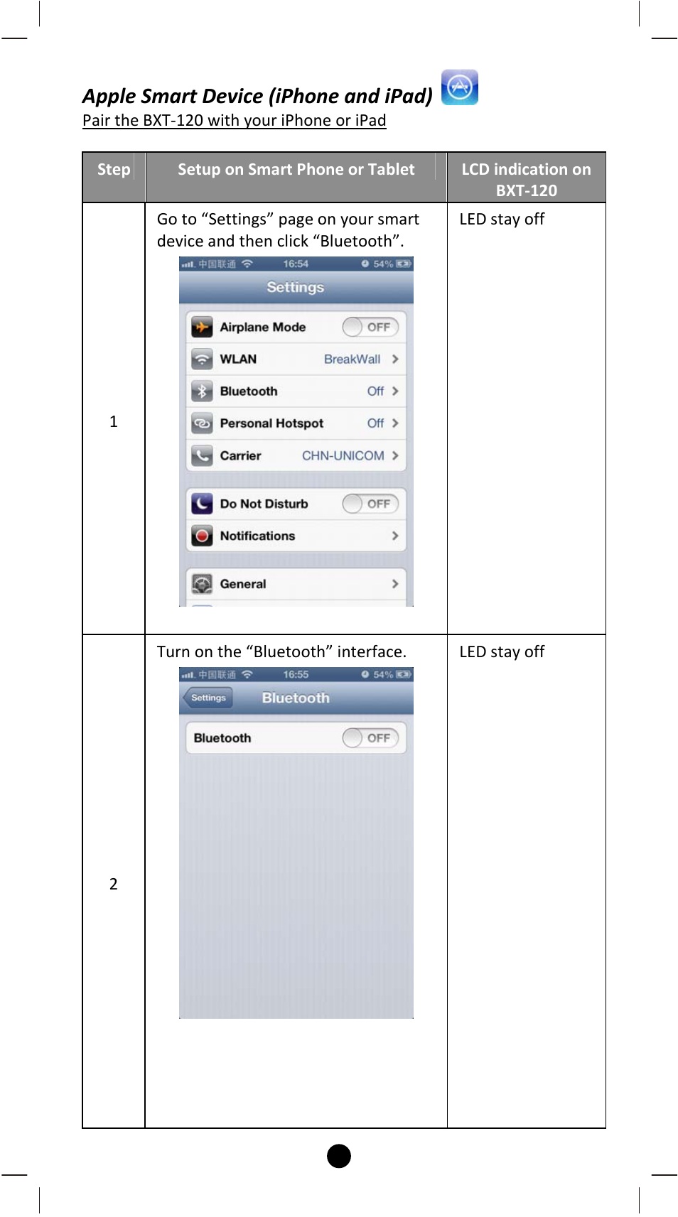 Apple smart device (iphone and ipad) | Remotec BXT-120 V2.0 User Manual | Page 31 / 50