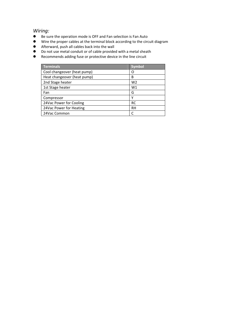Wiring | Remotec ZTS-110 V3.14 User Manual | Page 8 / 42