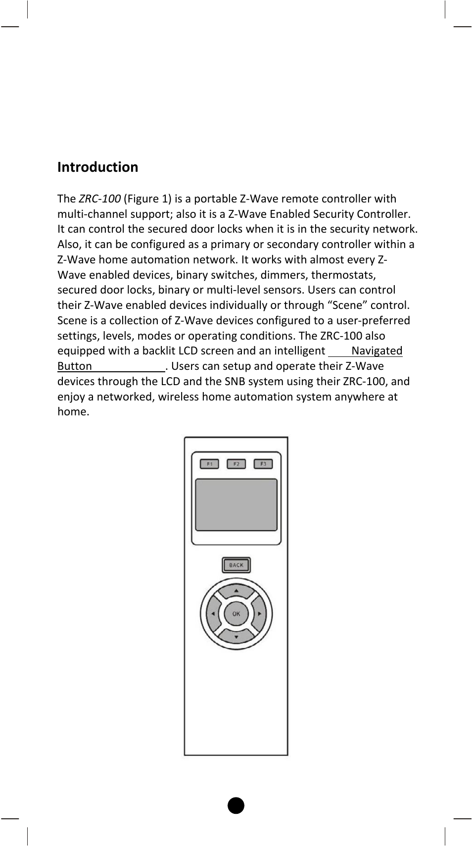 Zrc-100, Introduction | Remotec ZRC-100 V1.53 User Manual | Page 4 / 61