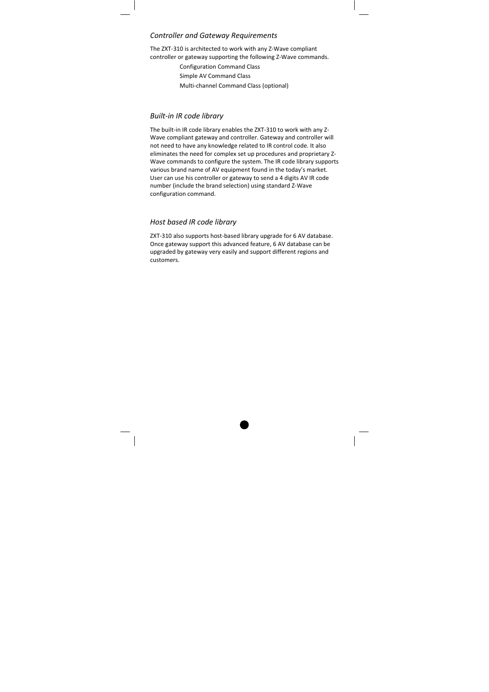Remotec ZXT-310 V1.2 User Manual | Page 4 / 27